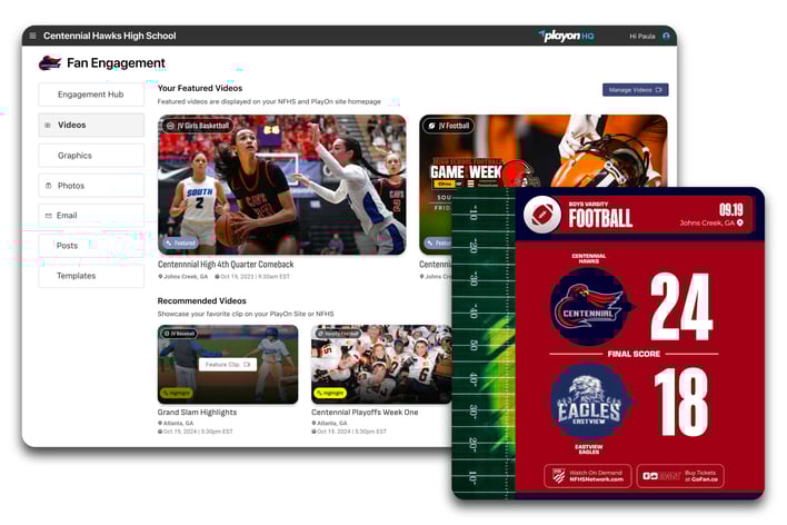 PlayOn_Fan Zone Page Graphics_Engage Fans Before & After