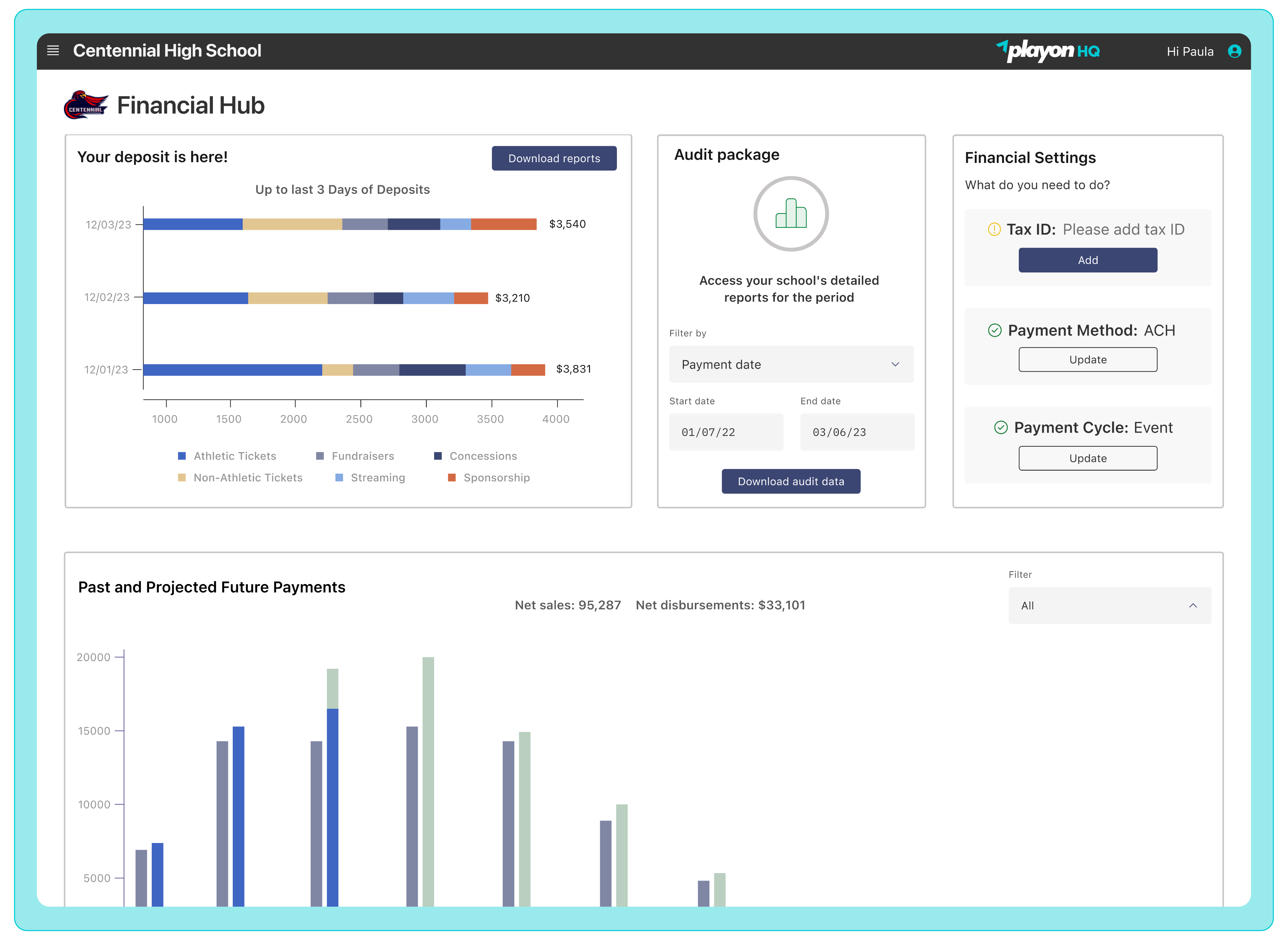 ThePulse - Financial Hub Mock